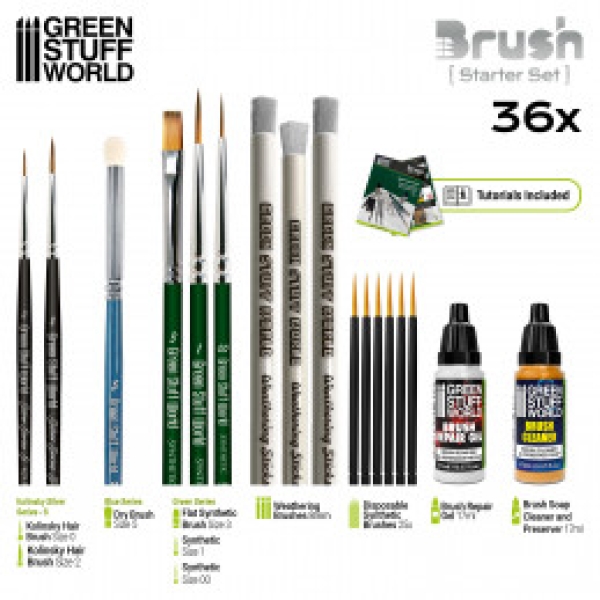 GSW Starter Brush Set